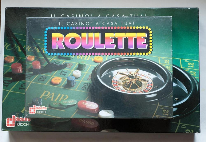 Настольная игра Рулетка, изготовлено в Италии  - изображение 3