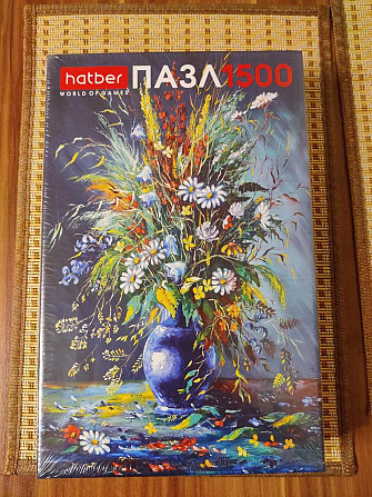 Пазл Hatber "Полевые цветы в вазе"  - изображение 1