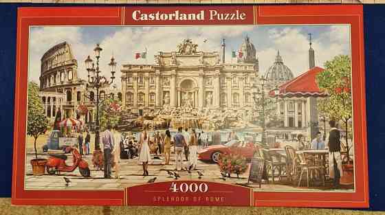 Пазл собранный 4000 деталей Castorland 