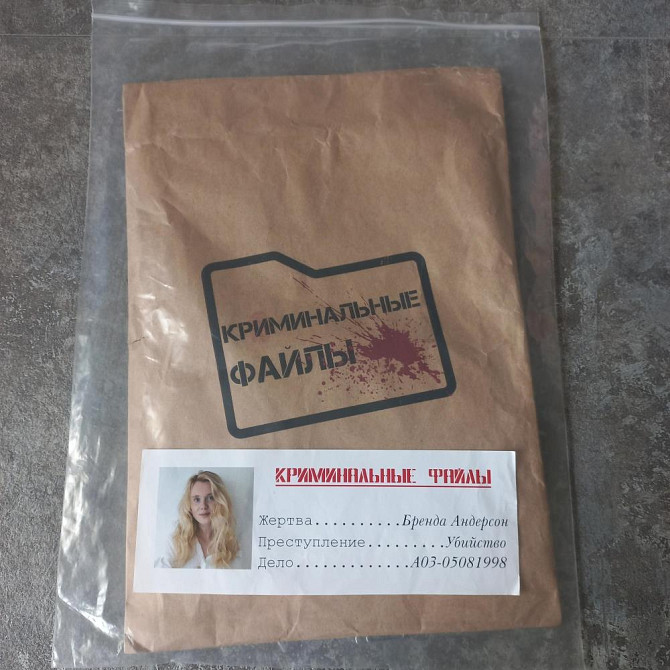 Детектив игра - расследование "криминальные файлы"  - изображение 1