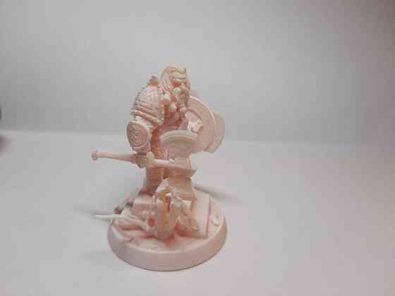 Фигурка Гном. Для настольной игры. Высота 32мм 