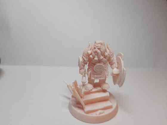 Фигурка Гном. Для настольной игры. Высота 32мм 