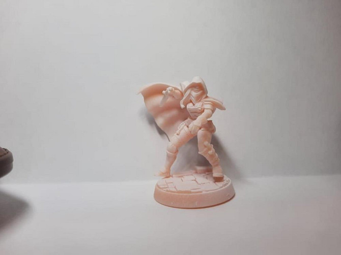 Эльфийка плут для настольной игры.  - изображение 1