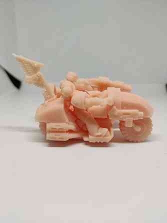 Байкеры "Тёмные ангелы" (мотоцикл с коляской) 