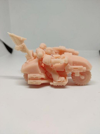 Байкеры "Тёмные ангелы" (мотоцикл с коляской)  - изображение 2