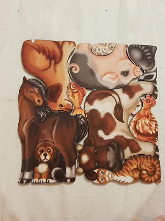 Пазл животные деревянный  - изображение 1