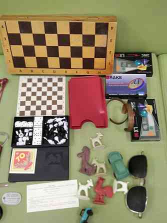 Дорожный набор игр СССР .Новый. 