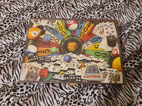 Набор для покера + домино два в одном 