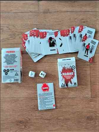 Колода карт для игры в мафию (Новая) 