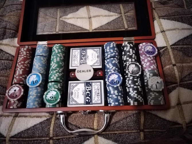 Набор для покера 300 фишек  - изображение 2