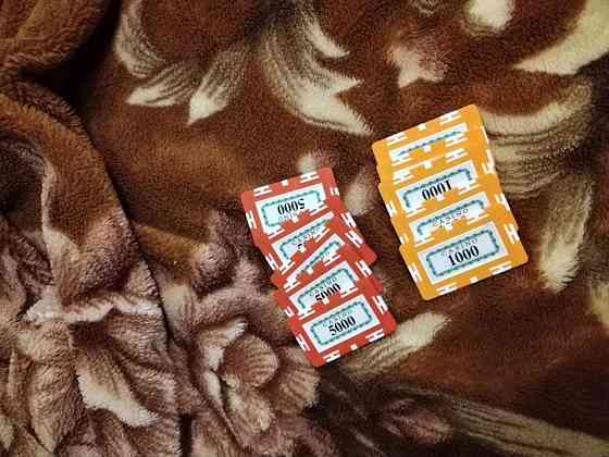 Набор для покера 300 фишек 