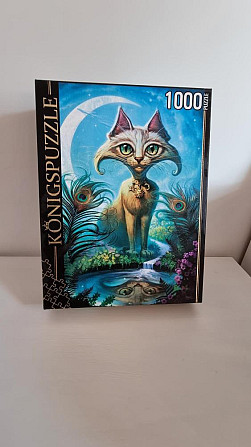 Пазлы кот, 1000 деталей  - изображение 1