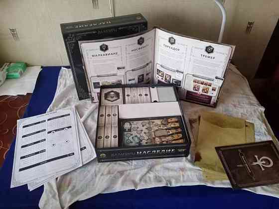 Настольная игра Вампиры: Маскарад. Наследие 