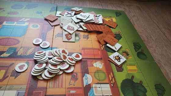 Зомби в доме, настрольная игра 