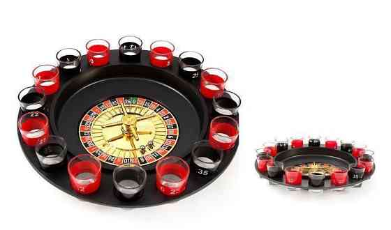 Настольные игры «пьяная рулетка» 16 стопок 