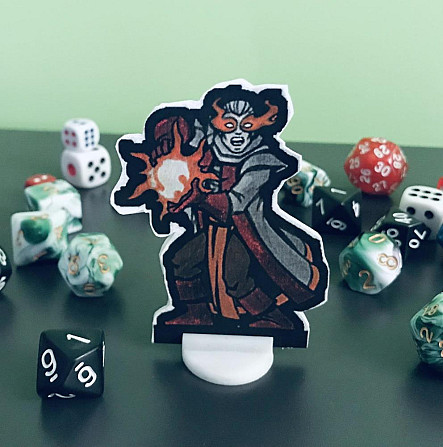 Платформа для бумажных миниатюр(DnD, НРИ)  - изображение 1