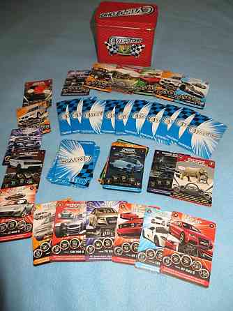 Карточки супер гонки 