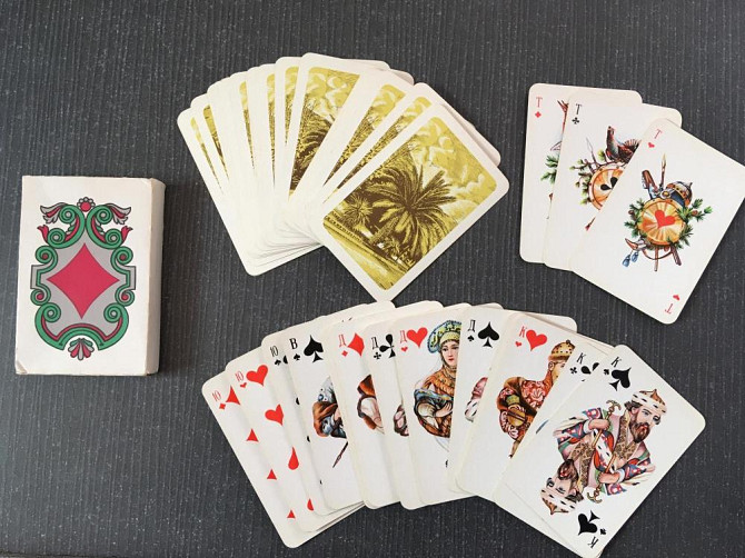 Советские Карты игральные сувенирные, 1989 год  - изображение 1