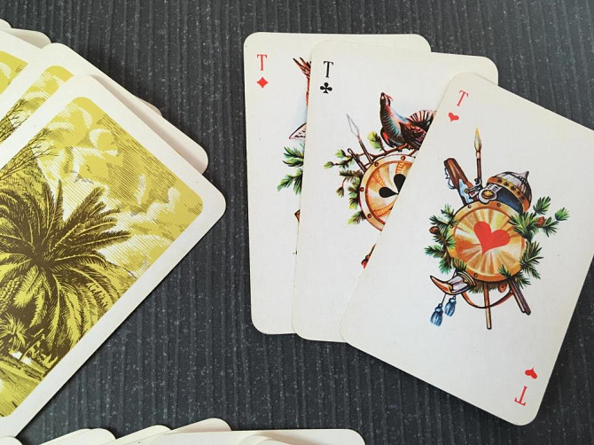 Советские Карты игральные сувенирные, 1989 год  - изображение 4