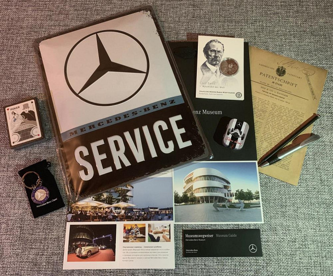 Карты игральные Мерседес подарочный набор  - изображение 1