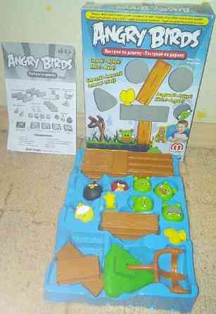 Mattel Angry Birds. Постучи по дереву 