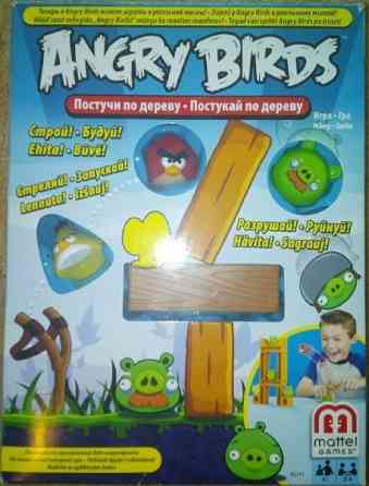 Mattel Angry Birds. Постучи по дереву 
