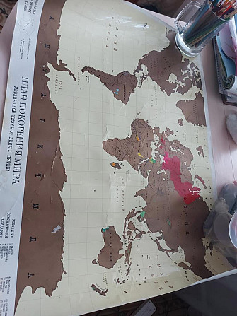 Скретч карта мира  - изображение 1