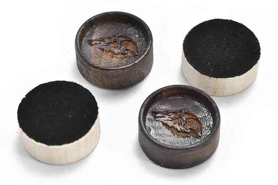 Фишки для нард и шашек "Волк" 29 мм, Harutyunyan 