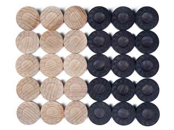 Комплект фишек для нард Орнамент 30 мм 