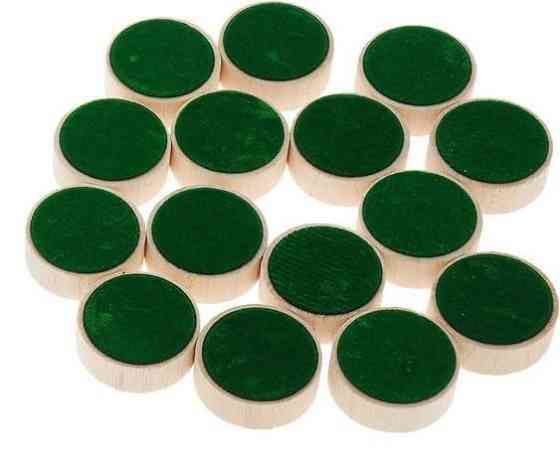 Комплект фишек для нард Орнамент 30 мм 