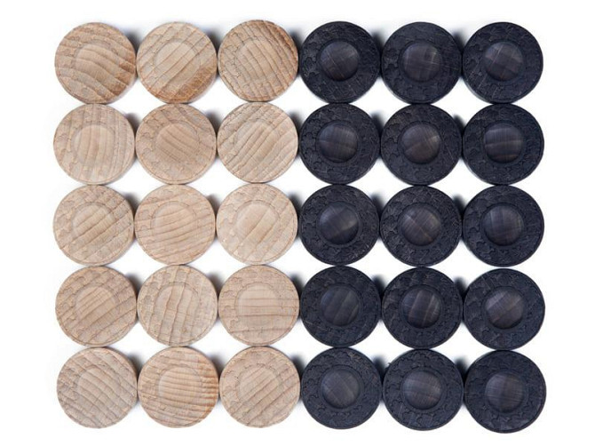 Комплект фишек для нард Орнамент 30 мм  - изображение 1