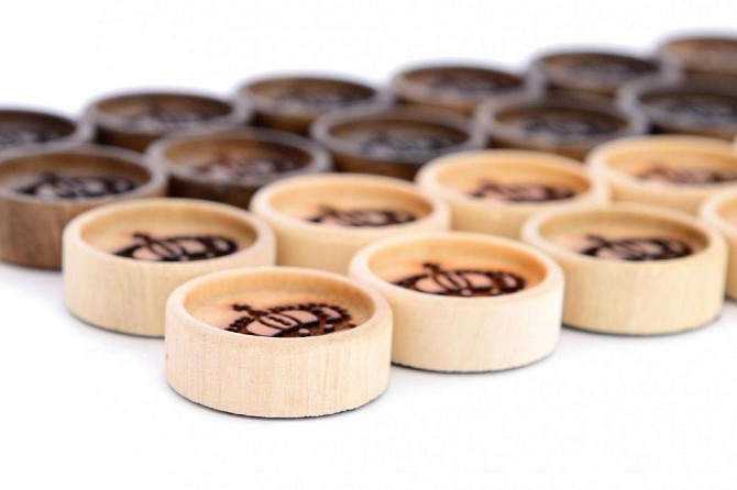 Фишки для нард и шашек "Корона" 29 мм, Harutyunyan  - изображение 2