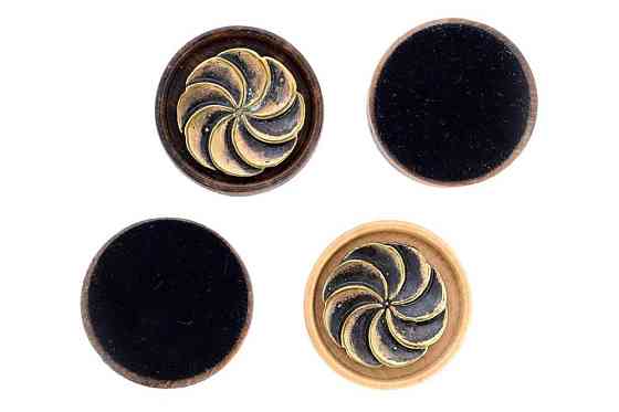 Набор фишек для нард "Сфера" с бронзой, 29 мм, Harutyunyan 