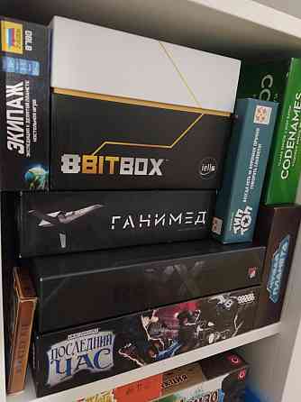 Настольные игры (Экипаж, Кодовые имена, Тип Топ) 