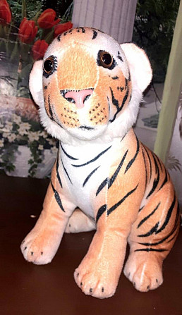 Амурский тигр мягкая игрушка 35 см  - изображение 4