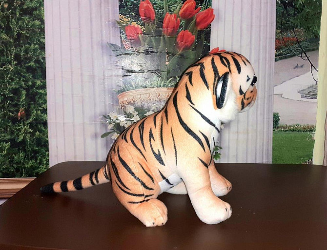 Амурский тигр мягкая игрушка 35 см  - изображение 3
