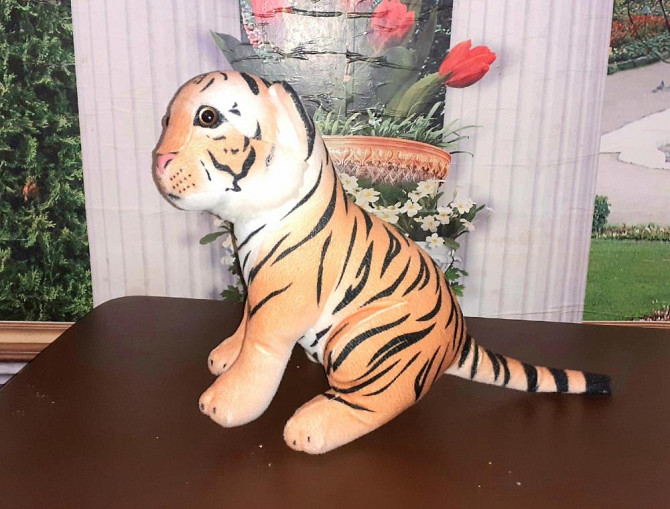 Амурский тигр мягкая игрушка 35 см  - изображение 2