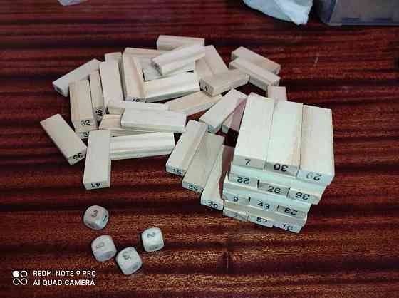 Настольная игра дженга 