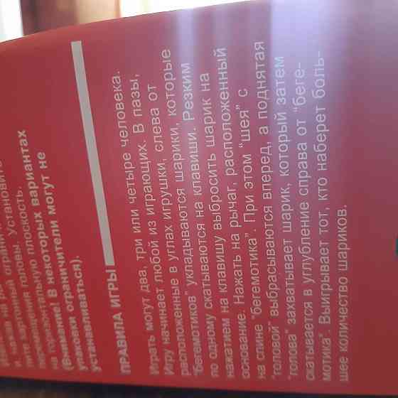 Настольная развивающая игра БЕГЕМОТИКИ 