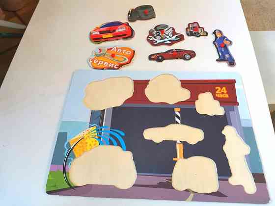 Деревянный пазл 