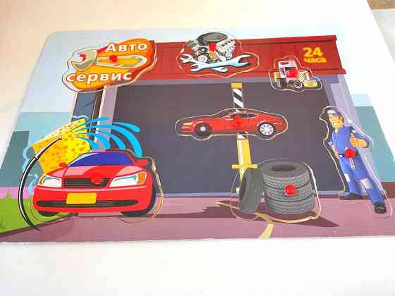 Деревянный пазл 