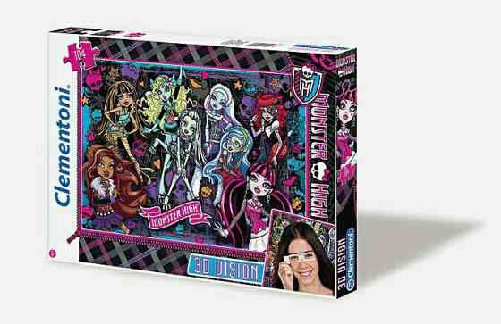 Clementoni Пазл 3D Monster High 