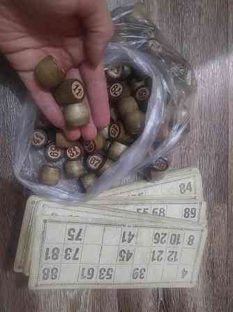 Лото с карточками старинное 