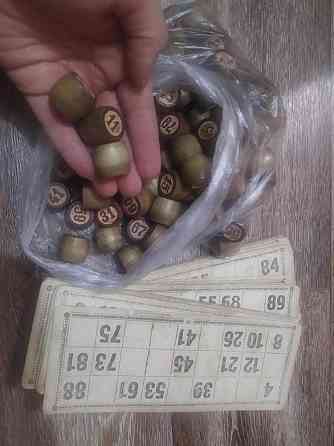 Лото с карточками старинное 