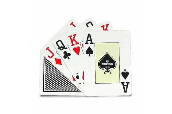 Карты Copag Texas Hold’Em (черная рубашка) 