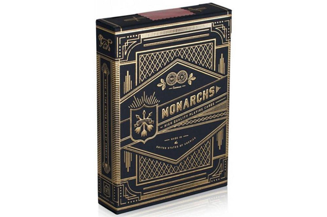 Карты Monarchs Black от Theory11.com  - изображение 1