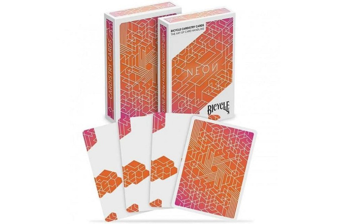 Карты Bicycle Neon Orange Bump  - изображение 3