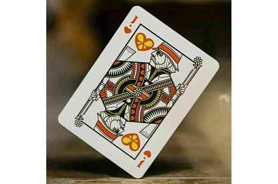 Карты The Beatles оранжевые от Theory11.com 