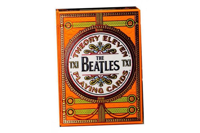 Карты The Beatles оранжевые от Theory11.com  - изображение 1