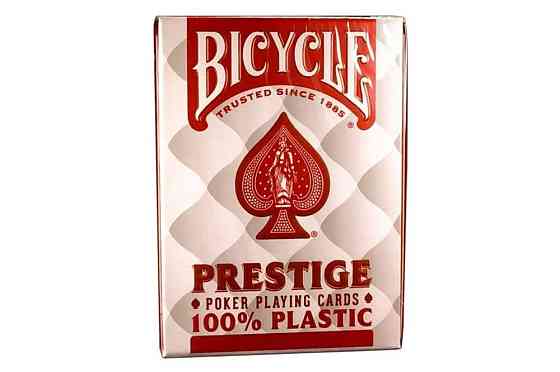 Карты Bicycle Prestige (красная рубашка) 